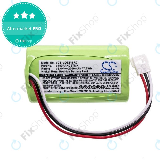 Bateria do Logitech Z515, S315i, S715i, 2000mAh, Ni-MH, 3.6V, 180AAHC3TMX, HQ