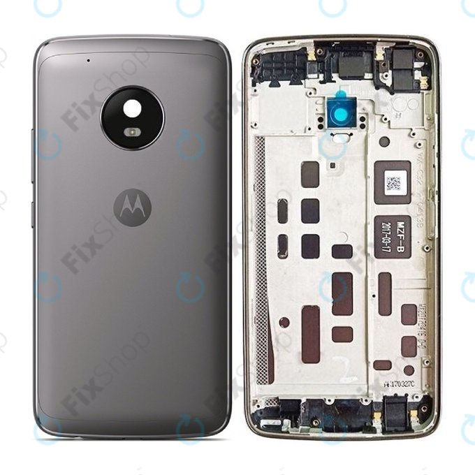 Tylna pokrywa baterii do Motorola Moto G5 Plus, Lunar Gray