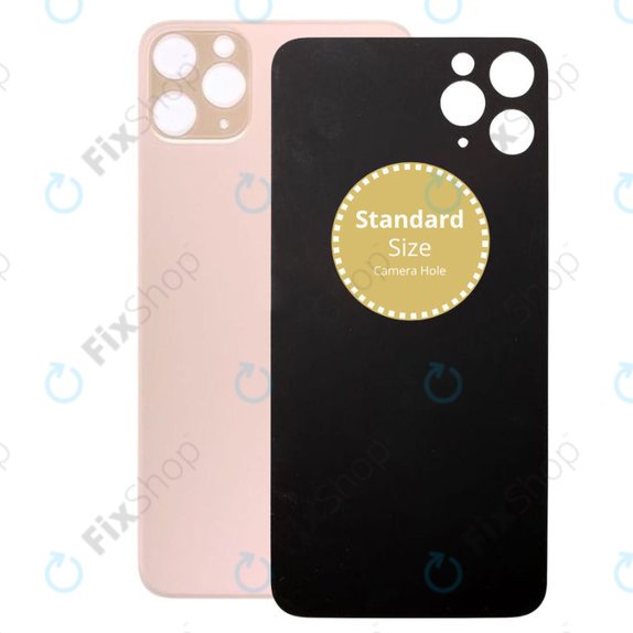 Tylne szklo pokrywy do iPhone 11 Pro Max, Złoty, Gold