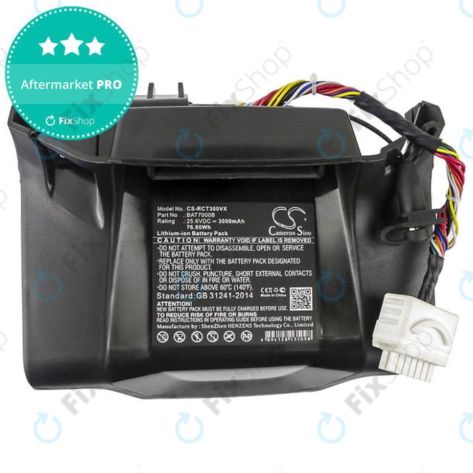 Bateria do Robomow City MC300, 400, 500, 800, 1000, 1200, 3000mAh, Li-Ion, 25.6V, BAT7000B, HQ