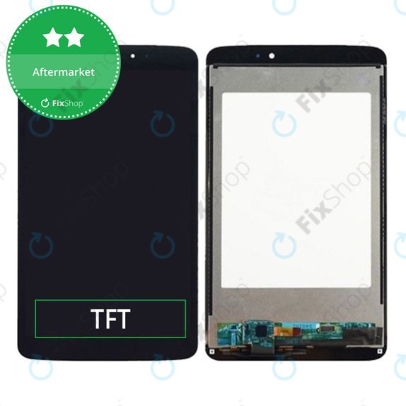 Wyświetlacz do LG G Pad V500, Ekran dotykowy bez ramki, Czarny, Black, TFT