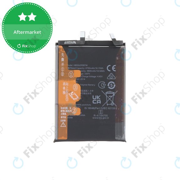 Bateria dla Honor 70, 4800mAh, HB506390EFW