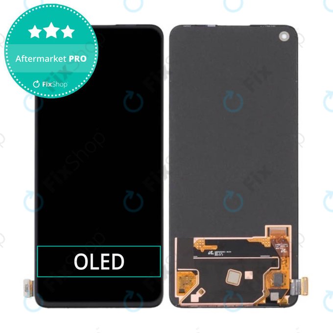 Wyświetlacz OLED do OnePlus Nord 2T CPH2399, CPH2401, Ekran dotykowy bez ramki