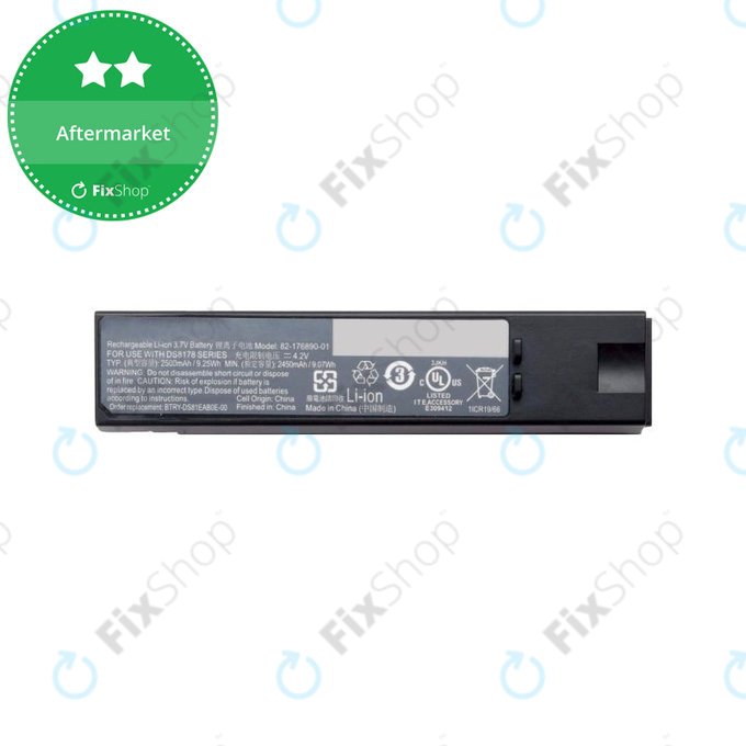 Bateria do Zebra DS8178, 2500mAh