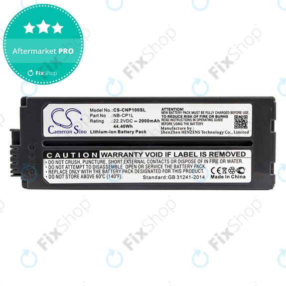 Bateria do Canon Selphy CP, 2000mAh, Li-Ion, 22.2V, NB-CP1L, HQ