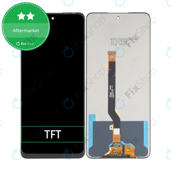 Wyświetlacz do Infinix Hot 30, X6831, Ekran dotykowy bez ramki, TFT
