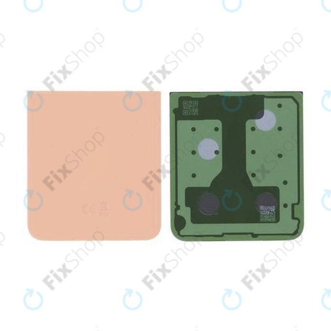 Tylna pokrywa baterii do Samsung Z Flip 6 F741B, GH82-35182G, Brzoskwiniowy, Peach, Genuine Service Pack