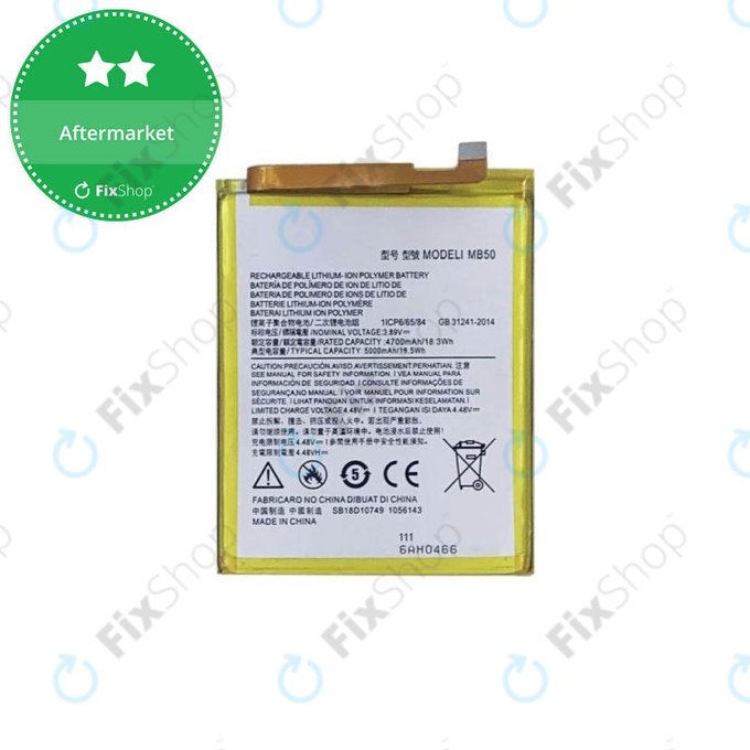 Bateria do Motorola Moto G200 XT2175, MB50, 5000mAh