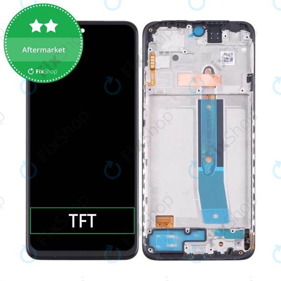 Wyświetlacz do Xiaomi Redmi Note 11, 11S, Poco M4 Pro 4G, Ekran dotykowy z ramką, Graphite Gray, TFT