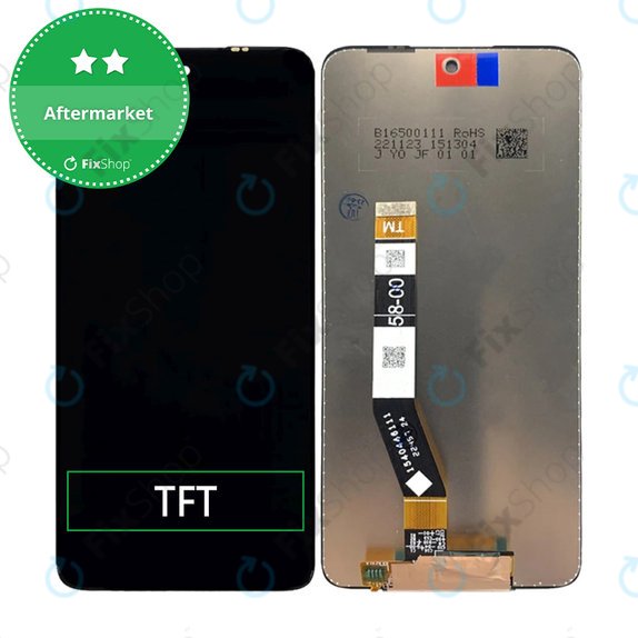Wyświetlacz do Motorola Moto G73, Ekran dotykowy bez ramki, TFT