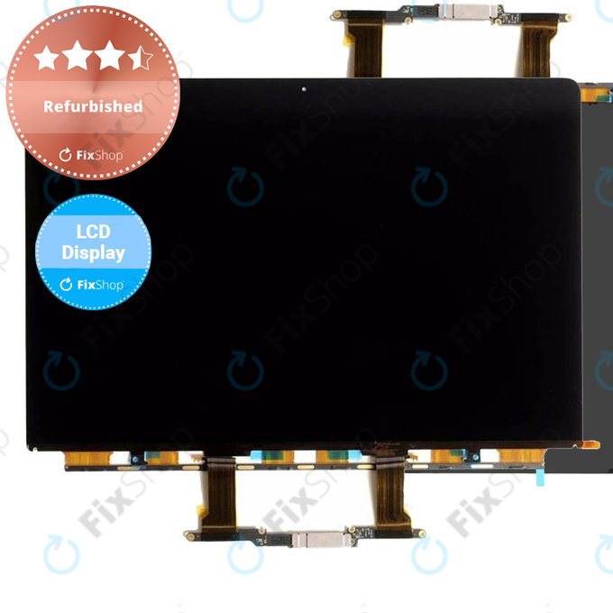 Wyświetlacz do MacBook Pro 13", koniec 2016 – połowa 2017, A1706, A1708 – ekran, przednie szkło, taśma Flex, Refursbihed