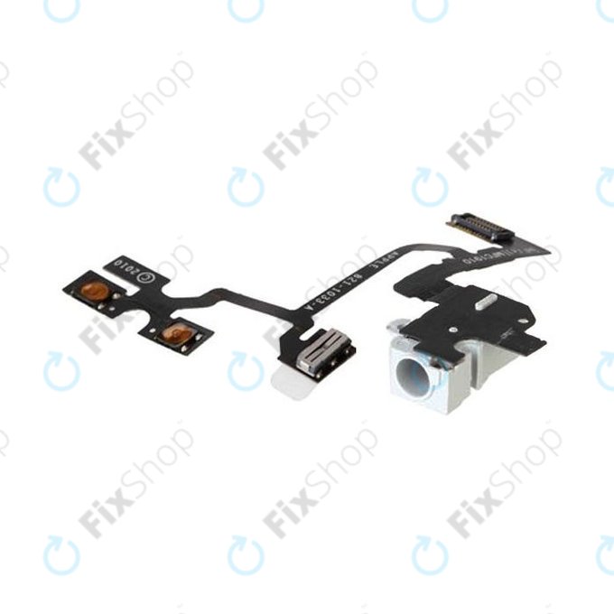 Kabel Flex przycisku głośności (biały) do iPhone 4 | biały | White