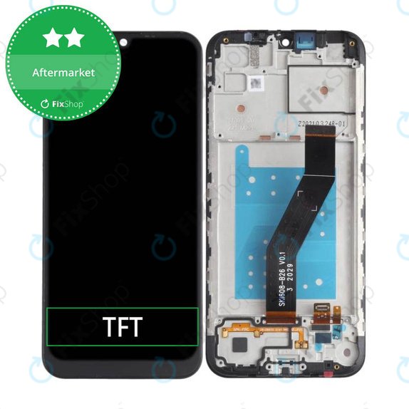 Wyświetlacz do Motorola Moto E6i XT2053-5, Ekran dotykowy z ramką, TFT