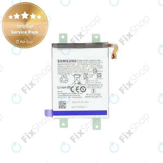 Bateria do Samsung Z Flip 4 F721B, EB-BF723ABY, 2630mAh, GH82-29434A, Genuine Service Pack