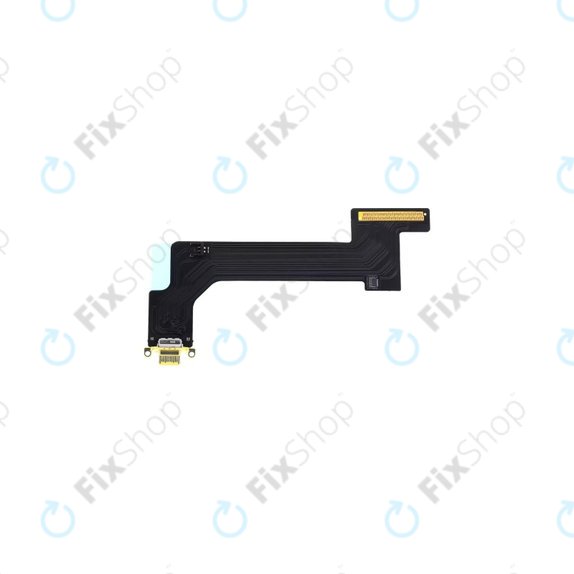 Złącze ładowania z taśmą flex do iPad 10th Gen 2022, 4G, Zólty, Yellow