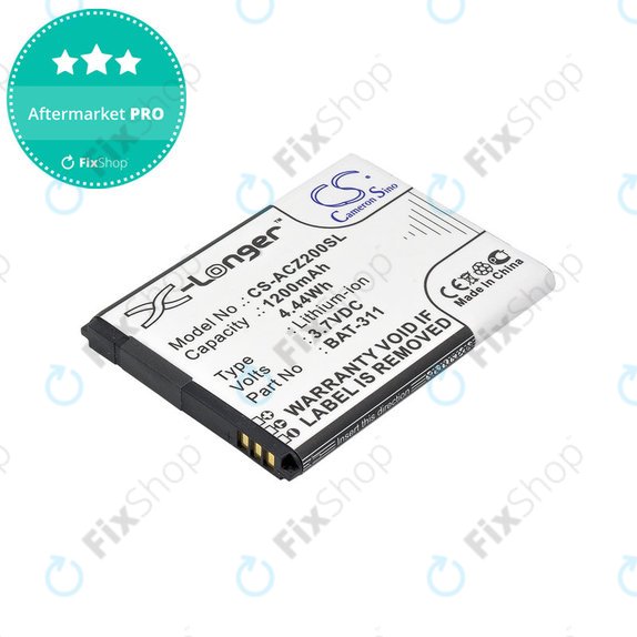 Bateria do Acer Liquid Z200, BAT-311, Li-ion, 3.7V, 1200mAh, HQ