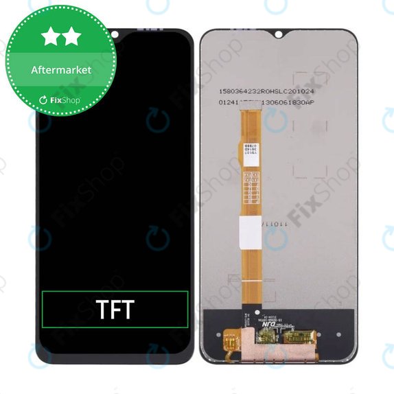 Wyświetlacz do Vivo Y72 5G, V2041, Ekran dotykowy bez ramki, TFT