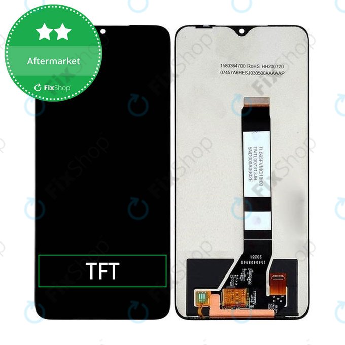 Wyświetlacz do Xiaomi Poco M3, Ekran dotykowy bez ramki, TFT