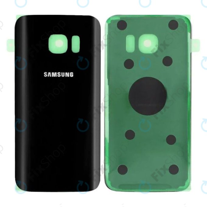 Tylna pokrywa baterii do Samsung S7 Edge G935F, Czarny, Black