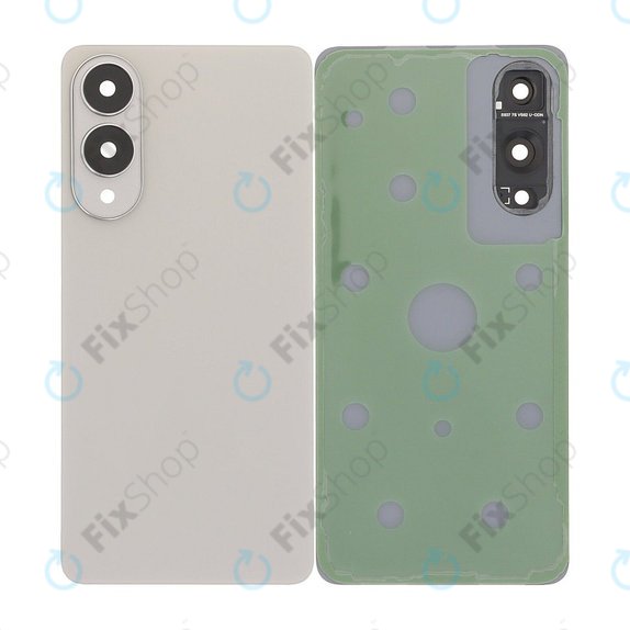 Kompletny Tylny Panel Baterii do Samsung S25 Edge, Titanium Silver