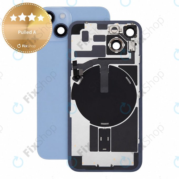 Szkło tylnej obudowy do iPhone 14, Blue, Pulled A