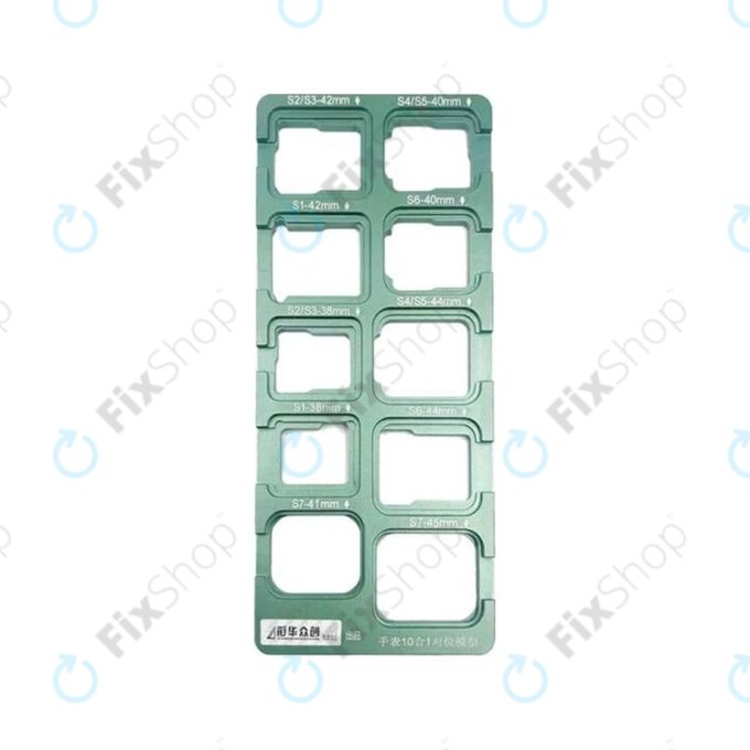 Laminating Forma pozycjonująca 10in1 do Apple Watch S1-S8, XHZC