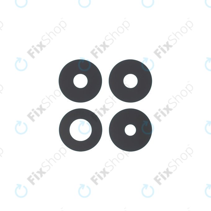 Szkiełko tylnej kamery do Xiaomi Redmi Note 14 Pro 4G 24116RACCG, Black