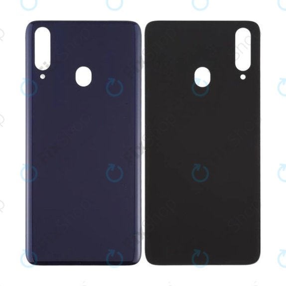 Tylna pokrywa baterii do Samsung A20s A207F, Niebieski, Blue