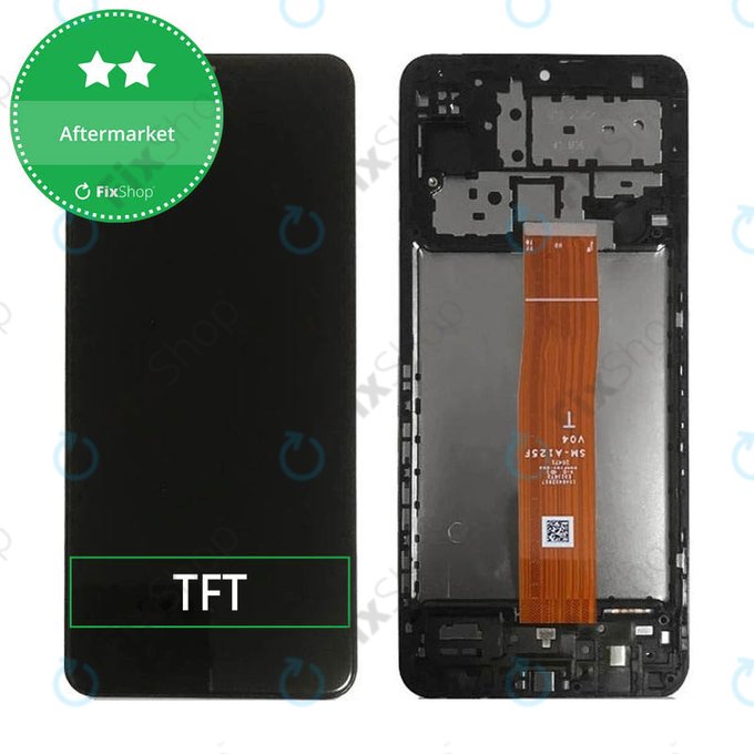 Wyświetlacz do Samsung M12 M127F, Ekran dotykowy z ramką, TFT