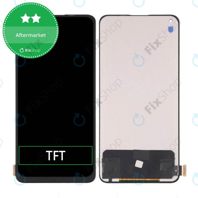 Wyświetlacz do Oppo Reno 5, Ekran dotykowy bez ramki, TFT