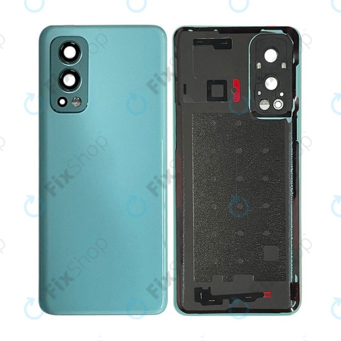 Tylna pokrywa baterii z obiektywem tylnej kamery do OnePlus Nord 2 5G, Blue Haze