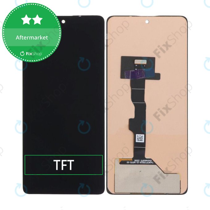 Wyświetlacz do Xiaomi Redmi Note 13 5G, 2312DRAABC, Ekran dotykowy bez ramki, TFT