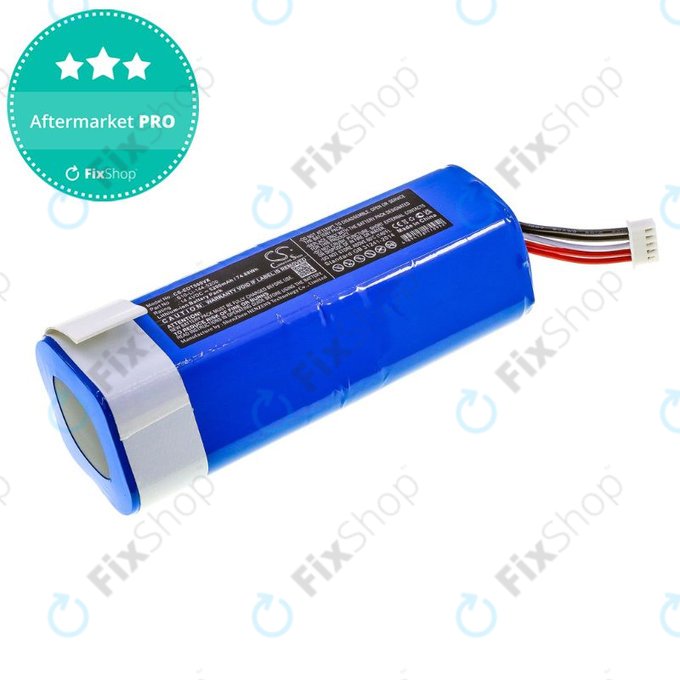 Bateria do Ecovacs Deebot Ozmo-seria, T-seria, N-seria, Yeedi Vac 2 Pro, S10-Li-144-5200, Li-Ion, 14,4V 5200mAh, HQ
