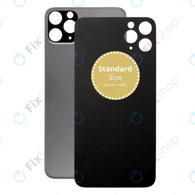 Tylne szklo pokrywy do iPhone 11 Pro, Space Gray