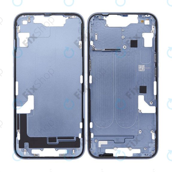 Ramka srodkowa do iPhone 14, Niebieski, Blue