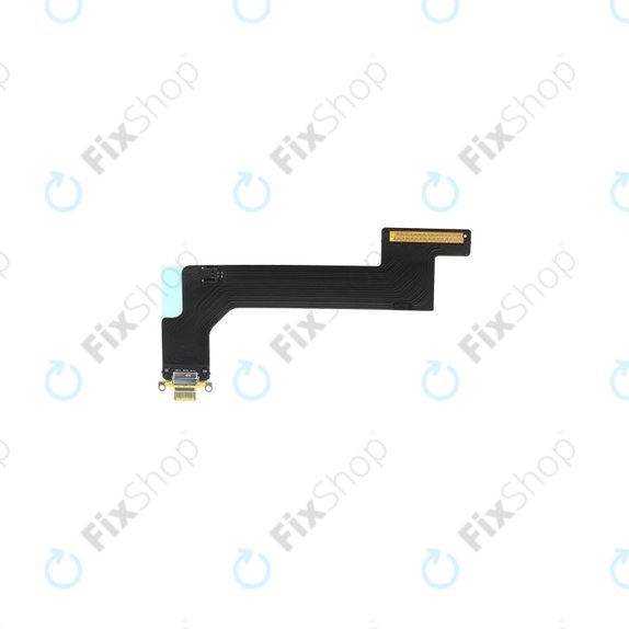 Złącze ładowania z taśmą flex do iPad 10th Gen 2022, Wersja WiFi, Zólty, Yellow
