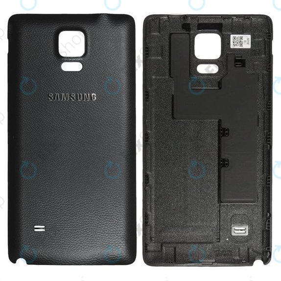 Tylna pokrywa baterii do Samsung Note 4 N910F, Charcoal Black