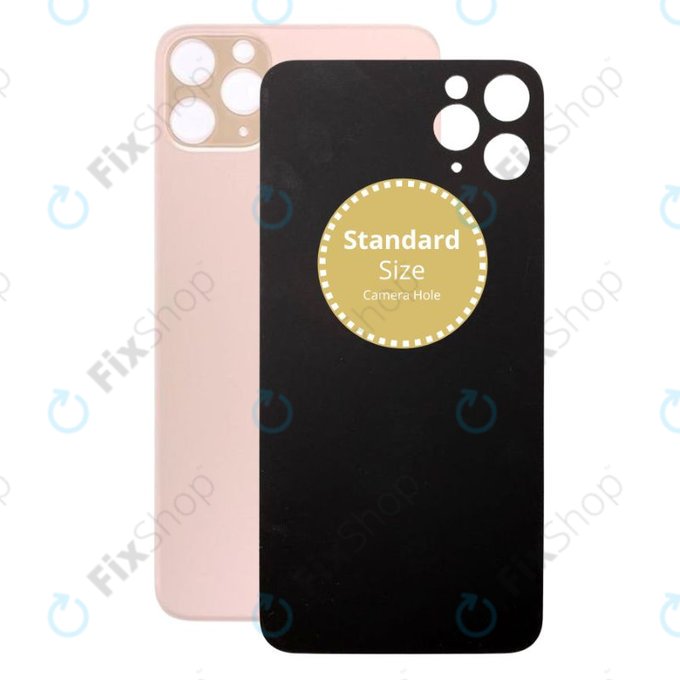 Tylne szklo pokrywy do iPhone 11 Pro, Złoty, Gold