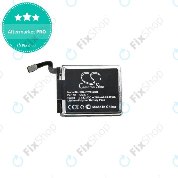 Bateria dla Apple Watch 5 40 mm, 240mAh, Li-Pol, 3.82 V, A2277, HQ