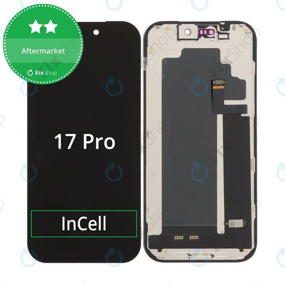 Wyświetlacz In-Cell FHD dla iPhone 17 Pro, Ekran dotykowy z ramką