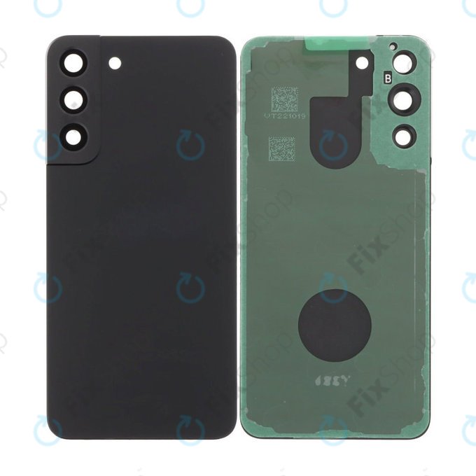 Tylna pokrywa baterii z kompletnym montażem do Samsung S22 Plus S906B, Phantom Black