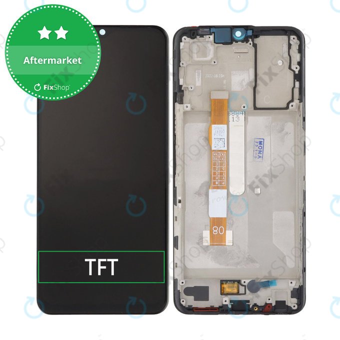 Wyświetlacz do Vivo Y76 5G, Ekran dotykowy z ramką, Midnight Space, TFT