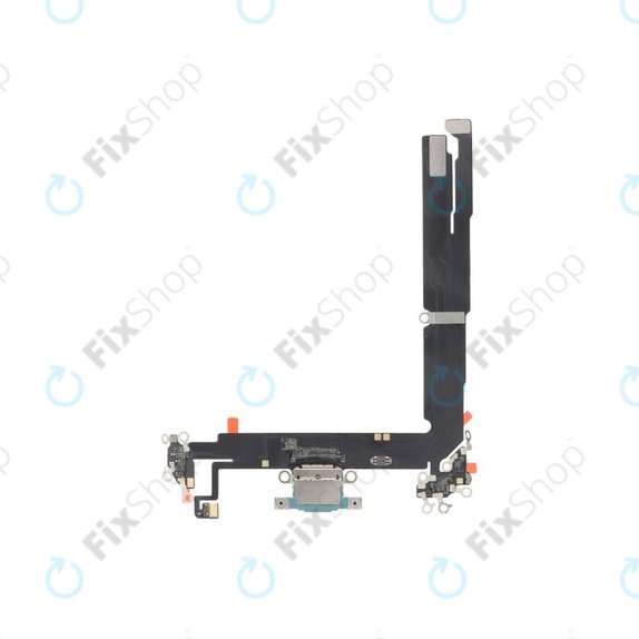 Złącze ładowania z taśmą flex do iPhone 16 Plus, Teal