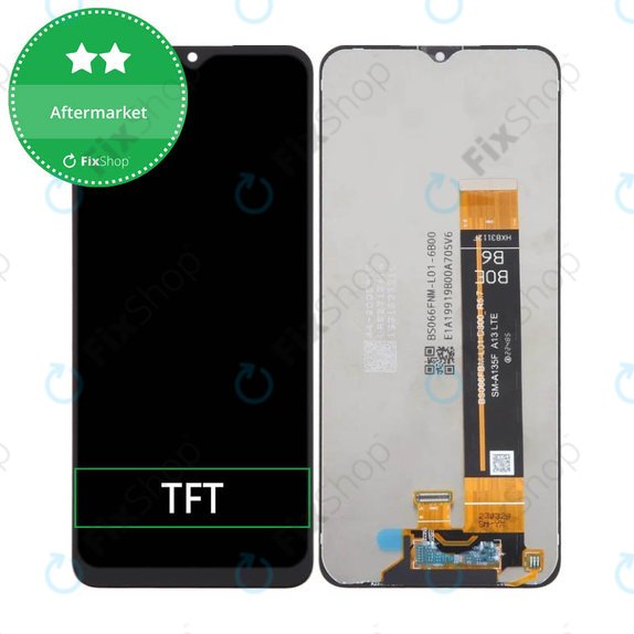 Wyświetlacz do Samsung M13 M135F, Ekran dotykowy bez ramki, TFT