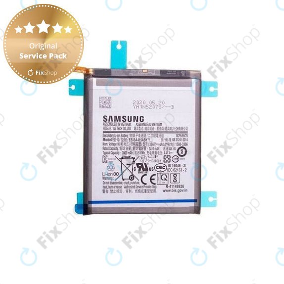 Bateria do Samsung A41 A415F, EB-BA415ABY, 3500mAh, GH82-22861A, Genuine Service Pack