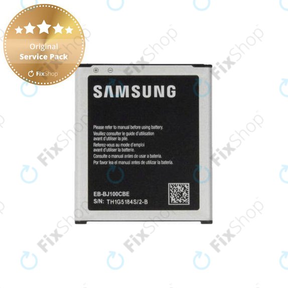 Bateria do Samsung J1 J100H, EB-BJ100CBE 1850mAh, GH43-04412A Genuine Service Pack