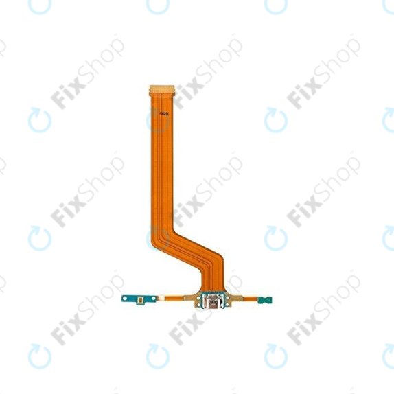 Złącze ładowania z mikrofonem i taśmą flex do Samsung Note 10.1" 2014 P600, Rev 0.8