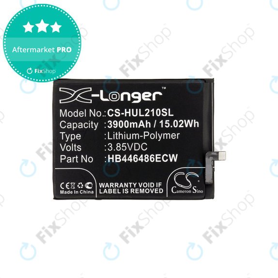 Bateria do Huawei P Smart Pro 2019, 3900mAh, Li-Pol, 3.85V, HB446486ECW, HQ
