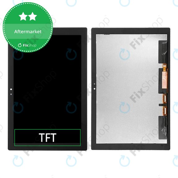 Wyświetlacz do Sony Xperia Tablet Z4 SGP712, Ekran dotykowy bez ramki, Czarny, Black, TFT