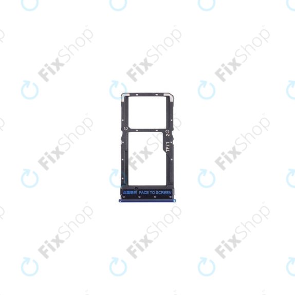Tacka SIM z SD do Xiaomi Poco X3 Pro, Niebieski, Blue